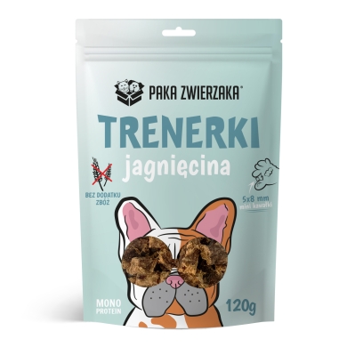 Paka Zwierzaka trenerki jagnięcina 120g